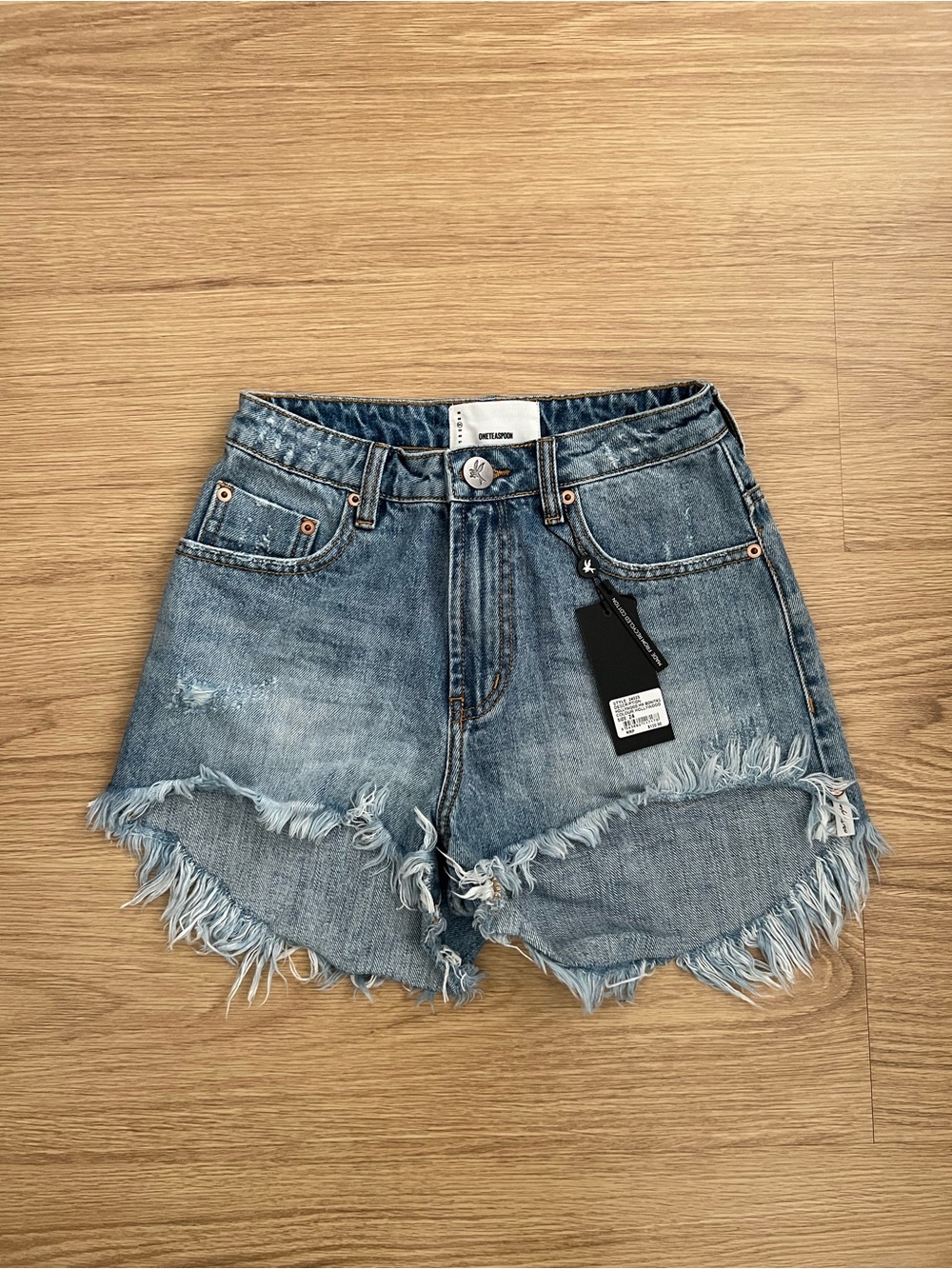 ONE TEASPOON Bonitas High Waist Denim Short | Hollywood